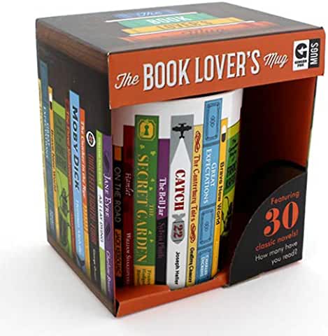 book lover hanukkah gift guide bookish gifts coffee mug tea 
