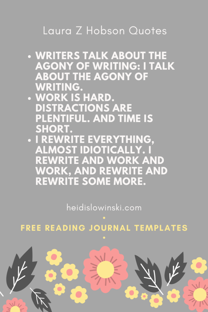 Laura Z Hobson quotes