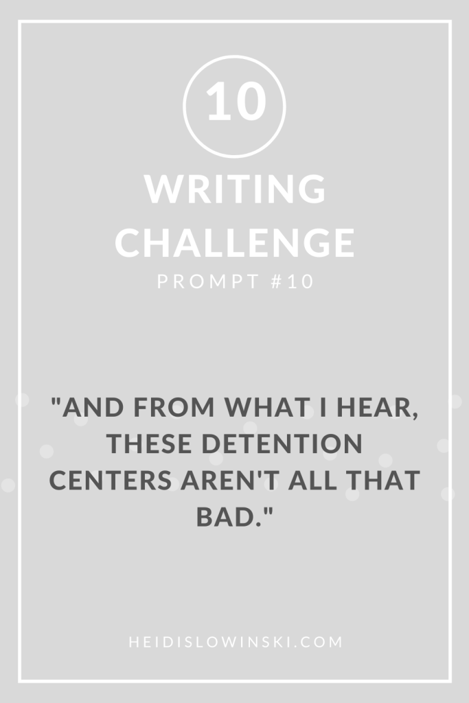 Writing Challenge writing prompts creative writing