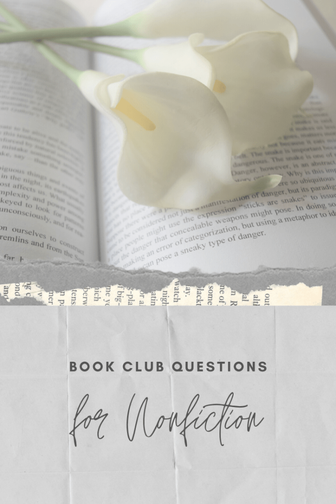 book club discussion questions printable nonfiction questions for nonfiction books questions for a book club discussion 