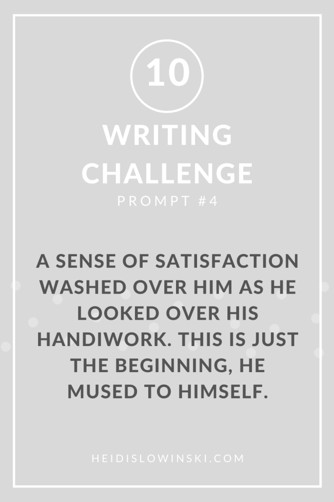 Writing Challenge writing prompts creative writing