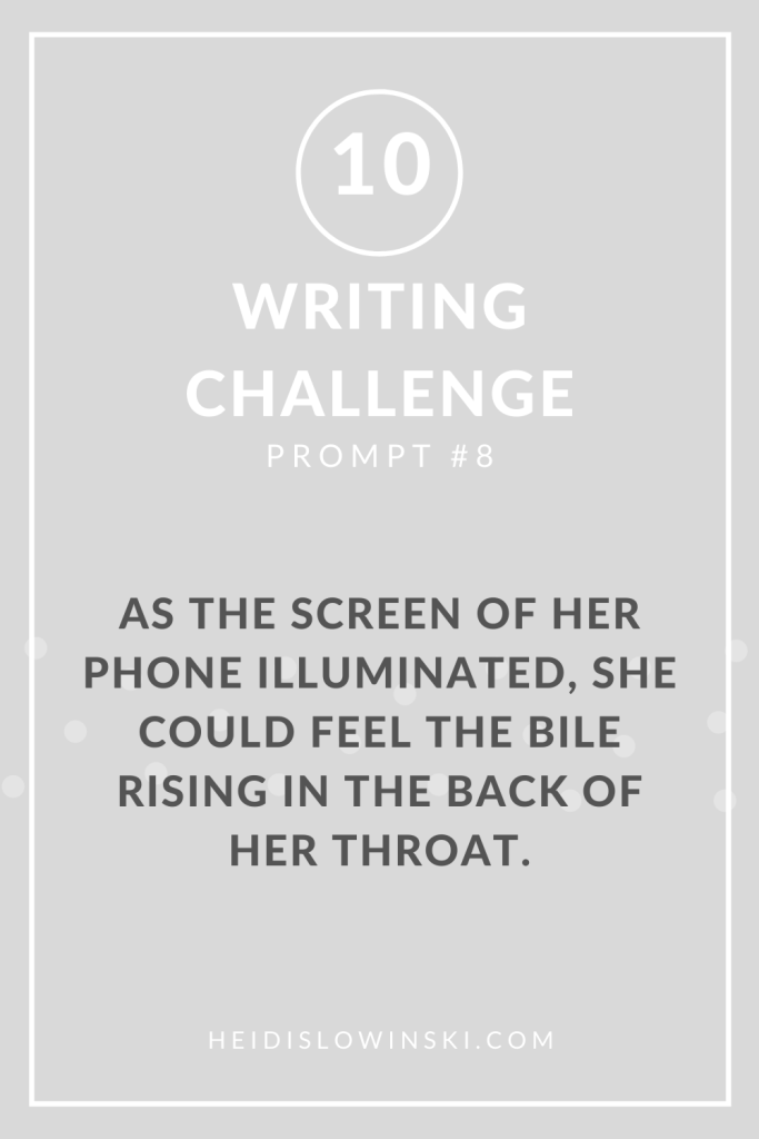 Writing Challenge writing prompts creative writing