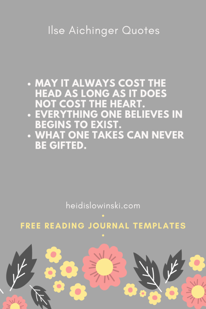 Ilse Aichinger quotes