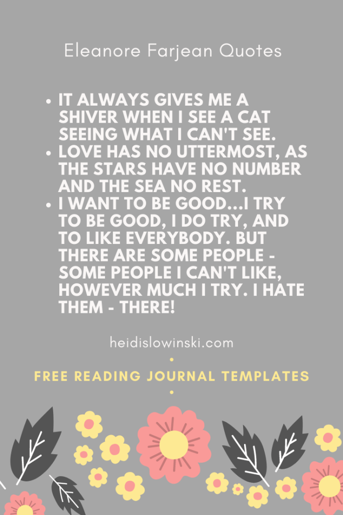 Eleanore Farjean quotes