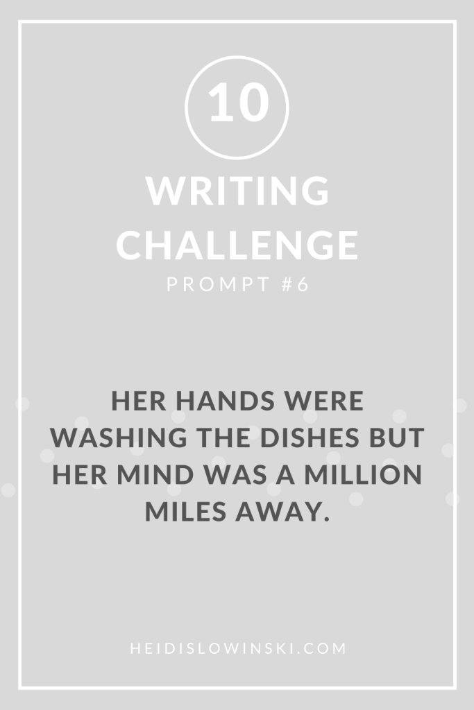 Writing Challenge writing prompts creative writing