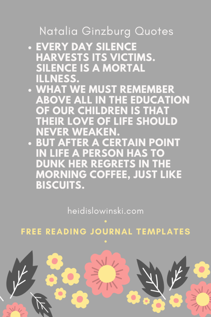 Natalia Ginzburg quotes